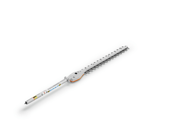 STIHL HL-KM 0° Heckenschneider auf weißem Hintergrund für Gartenarbeit