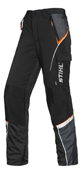STIHL Bundhose ADVANCE X-Light Größe S mit Schnittschutz und reflektierenden Elementen