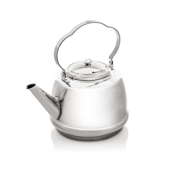Edelstahl Petromax Teekessel tk1 mit ergonomischem Henkel und speziellem Boden für Wärmeverteilung
