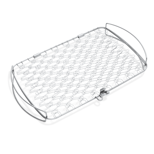Weber Edelstahl Fisch- und Gemüsehalter für Grill