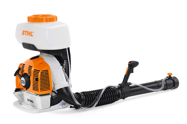 STIHL SR 430 rückentragbares Sprühgerät in Studioaufnahme