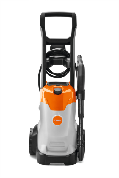 STIHL Spielzeug-Hochdruckreiniger in Orange und Grau mit Akku und Spritzpistole