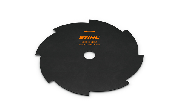STIHL GrassCut Grasschneideblatt 230-8 auf weißem Hintergrund