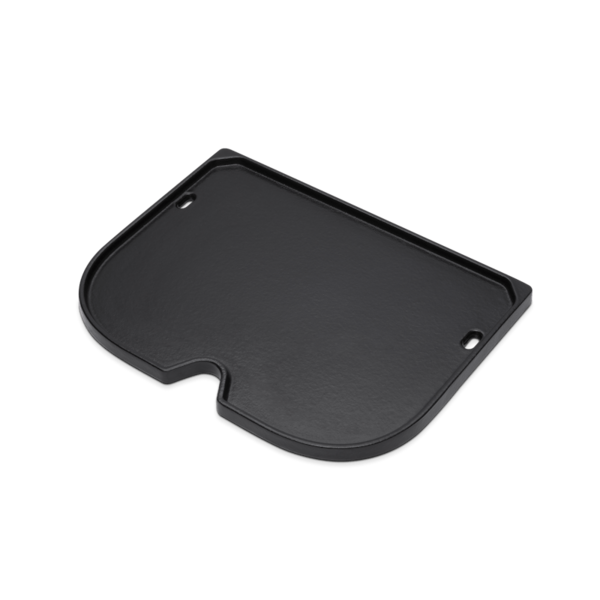 Schwarze Weber Grillplatte aus Gusseisen für Lumin Compact Elektrogrill