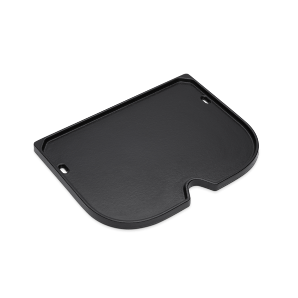 Schwarze Weber Grillplatte aus Gusseisen für Lumin Compact Elektrogrill