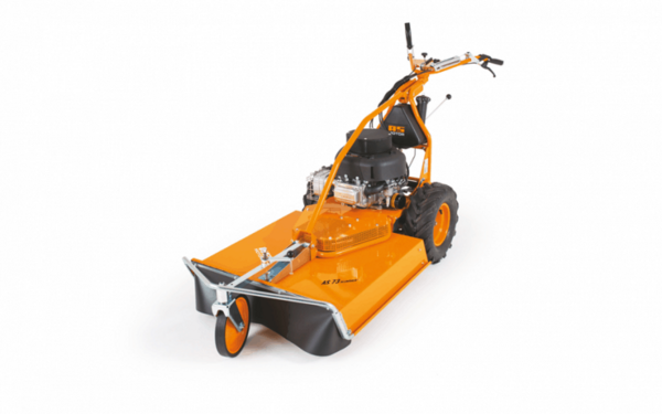 Profi-Wiesenmäher AS 73 4T B&S in Orange mit sichtbarem Motor und robusten Rädern