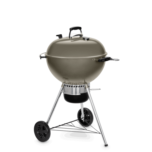Weber Master-Touch GBS C-5750 Holzkohlegrill in Smoke Grey mit Thermometer und Rädern