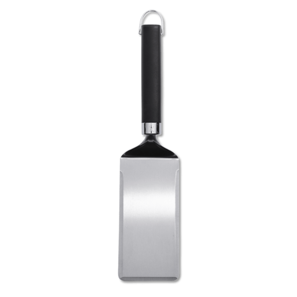 Weber Planchawender mit abgeschrägter Metallfläche und ergonomischem Griff