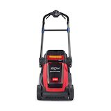 Toro eL36PST Akku-Rasenmäher in Rot und Schwarz mit sichtbarem Logo