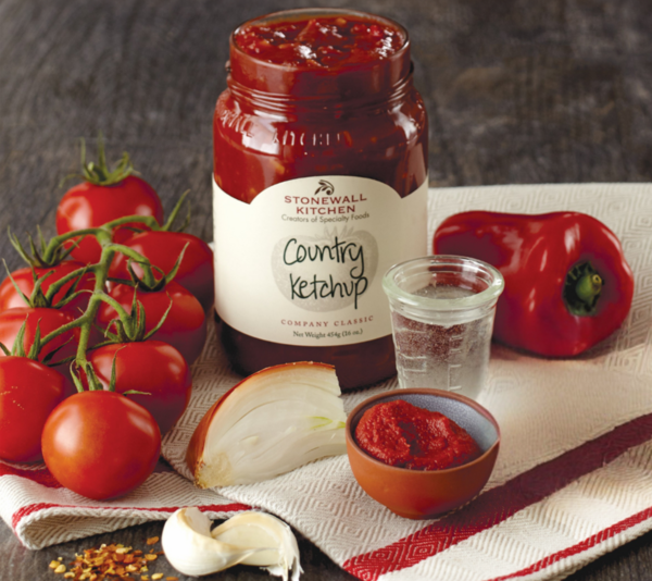 Stonewall Kitchen Country Ketchup mit frischen Tomaten und Paprika