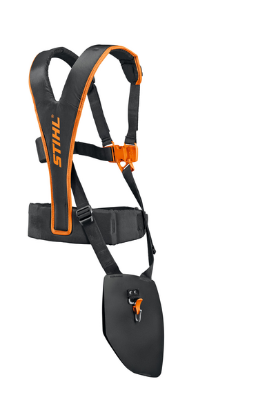 STIHL Universalgurt ADVANCE XXL in Schwarz und Orange mit gepolsterten Riemen und Schnellverschluss