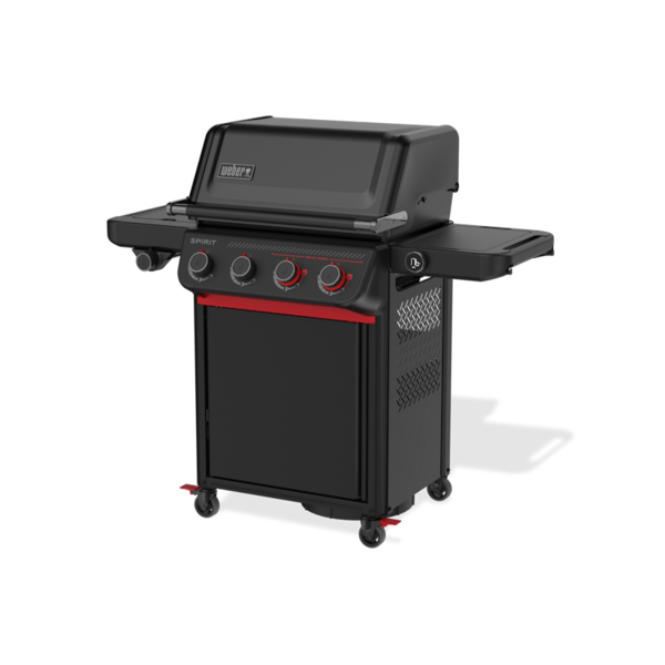 Weber SPIRIT EP-435R Gasgrill Stealth Edition mit vier Brennern und Seitenbrenner