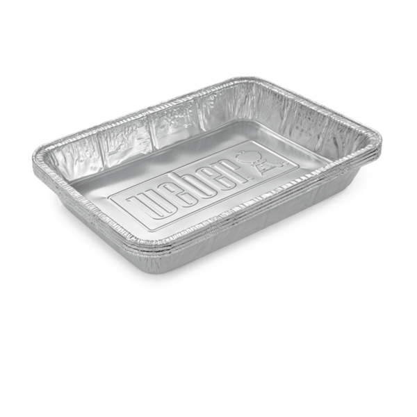Weber Wet-Smoke-Kit, Aluminiumschale für Grillaroma-Optimierung