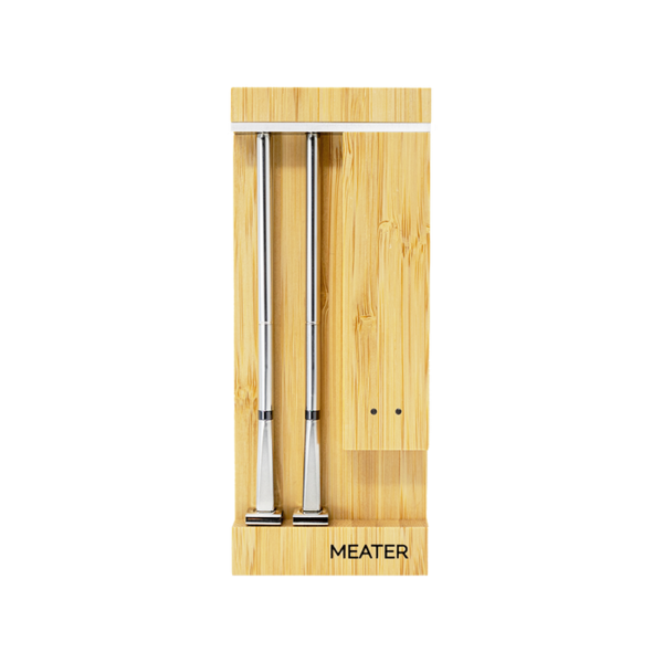 MEATER Pro Duo smartes Fleischthermometer in hölzerner Ladestation
