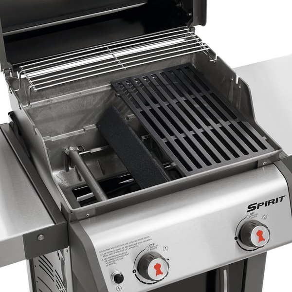 Weber Spirit 200 Gasgrill mit porzellanemaillierten Flavorizer Bars