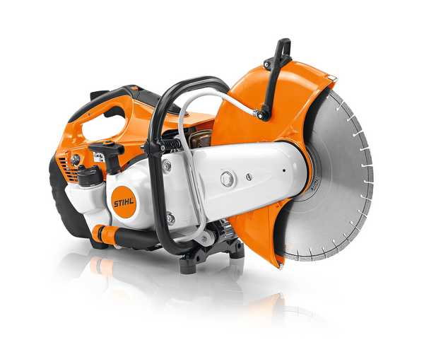 STIHL TS 500i Benzin-Trennschleifer mit ergonomischem Design und großer Trennscheibe
