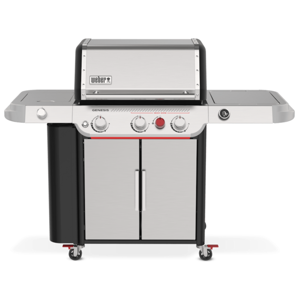 Weber GENESIS SP-335W GBS Gasgrill in Edelstahl mit drei Brennern und Seitenbrenner