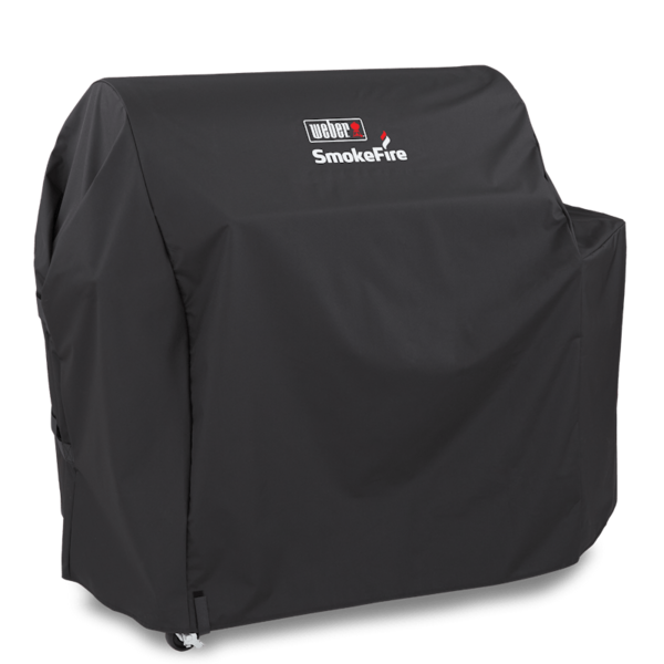 Weber Premium Abdeckhaube für SmokeFire EX6 Grill in Schwarz mit Logo