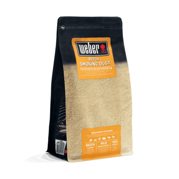 Weber Beech Smoking Dust Verpackung für Kalträuchereinheit, 500g