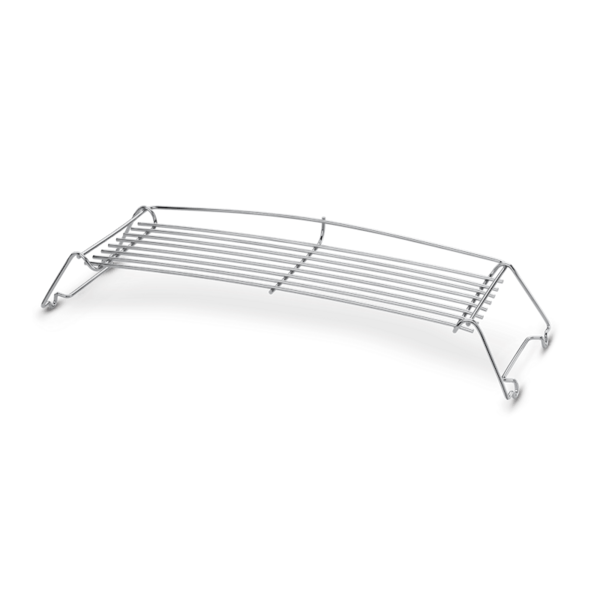 Weber Warmhalterost für Weber Q 3000-Serie auf grünem Hintergrund
