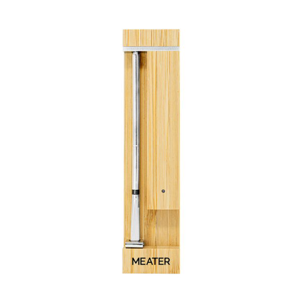 MEATER Pro smartes Kochthermometer in einer Holzaufbewahrungsbox
