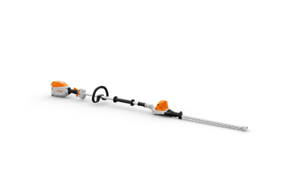 STIHL HLA 66 Akku-Heckenschneider auf weißem Hintergrund