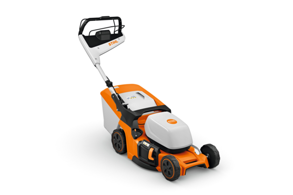 STIHL RMA 448 PV Akku-Rasenmäher in Orange und Weiß