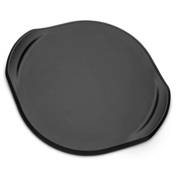 Runder schwarzer Weber Pizzastein 26 cm ideal für Pizza und Brot