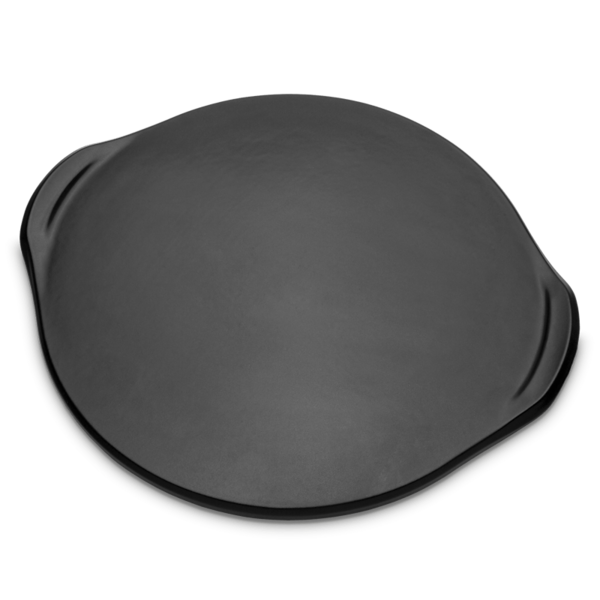 Runder Weber Pizzastein für Grill, Durchmesser 46,4 cm, schwarz