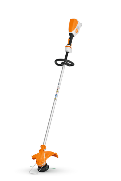STIHL FSA 60 R Akku-Motorsense auf weißem Hintergrund
