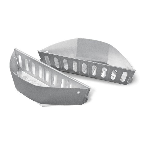 Weber Holzkohlekörbe Char-Basket aus aluminiertem Stahl für effizientes Grillen