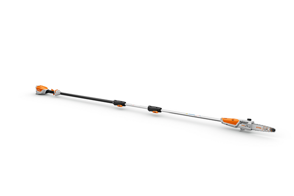 STIHL Schaftverlängerung HTA 50 an einem Akku-Hochentaster, leichtes Aluminium, professionell