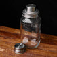 O'Donnell Shakerdeckel auf Mason Jar für Cocktails auf Holztisch