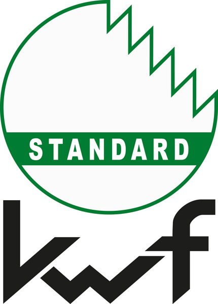 Logo von Standard mit grünem Kreis und weißer Bergsilhouette