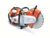 STIHL TS 410 Benzin-Trennschleifer auf weißem Hintergrund