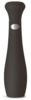 Schwarze Weber Style Pfeffermühle mit Logo und Softcoat-Beschichtung