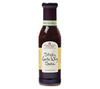 Flasche von Stonewall Kitchen Sticky Garlic Wing Sauce auf weißem Hintergrund