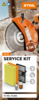 STIHL Service Kit 32 für Trennschleifer TS 700 und TS 800 mit Luftfilter Zündkerze und Kraftstofffilter