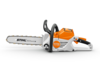 STIHL MSA 220 C-B Akku-Kettensäge auf weißem Hintergrund