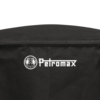 Schwarze Petromax Abdeckhaube für Tyropit mit weißem Logo