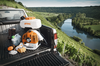 STIHL SR 430 Sprühgerät auf Pick-up in Weinlandschaft