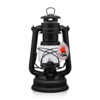 Schwarze Feuerhand Baby Special 276 Sturmlaterne mit hitzebeständigem Glaszylinder