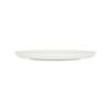 Weißer Porzellan-Speiseteller von Weber, 27.5 cm Durchmesser