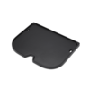 Schwarze Weber Grillplatte aus Gusseisen für Lumin Compact Elektrogrill