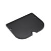 Schwarze Weber Grillplatte aus Gusseisen für Lumin Compact Elektrogrill