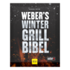 Cover von Weber's Winter Grillbibel mit Funken und dunklem Hintergrund