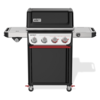 Weber SPIRIT EP-435 GBS Gasgrill in Schwarz mit vier Brennern und Seitenbrenner
