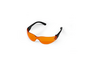 Stihl Schutzbrille FUNCTION Light orange auf weißem Hintergrund