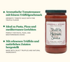 Glas mit Stonewall Kitchen Truffle Marinara Sauce ideal für Pasta und Pizza