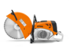 STIHL TS 800 Benzin-Trennschleifer mit großem Sägeblatt auf weißem Hintergrund